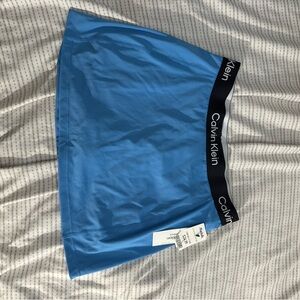 NWT!! Calvin Klein Blue Skirt with shorts underneath